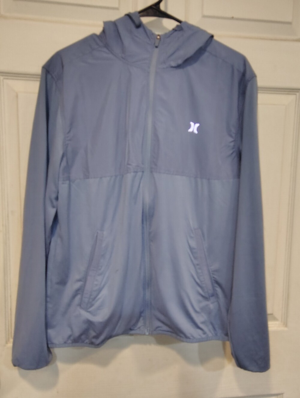 NWT Hurley Men's Size S Blue Zip Up Jacket
